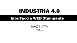 Interfaccia Web Protys 4.0