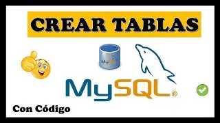 ▶️ Create tables in MySQL 🔴 Complete tutorial 🔥