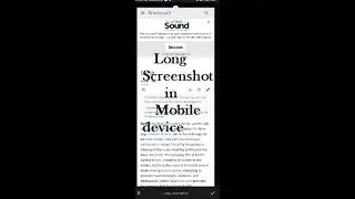 How to take full page screenshot in android device | full page screenshot in mobile device