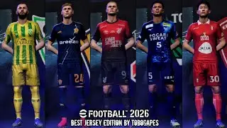 New Kits🔥 Best 5 Jersey eFootball 2026 Update