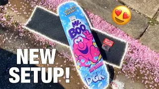 New DGK skateboard setup! | Learning a dream trick!