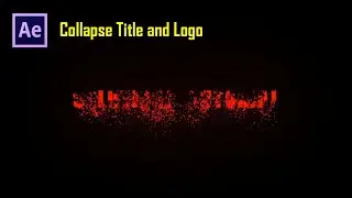 Create Collapse Title and Logo Animation in After Effects