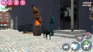 [Goat Simulator] Goat Simulator: Running on fire
