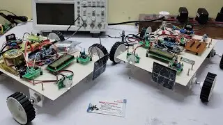 Vehicle to vehicle communication using Li-Fi Technology ( TWO WAY communication )