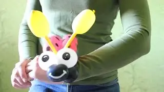 Божья коровка из шаров ШДМ. Biedronka