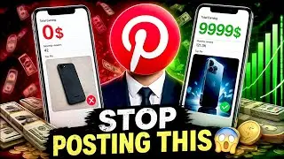 Don’t Post Normal Images on Pinterest 😳 (Make Money with AI Images 2026)