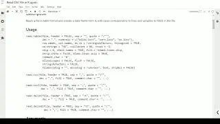 How to read CSV file in R?