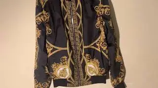 Versace Barocco Baroque Bomber jacket hoodie