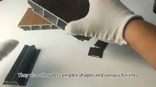 Aluminum-plastic flooring，Including accessories.