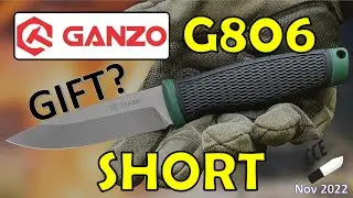 Ganzo for Christmas??  Ganzo G806 - A Worthy Fixed Blade for $16USD