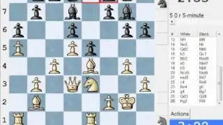 Sicilian Defense : Najdorf : LIVE Blitz (Speed) Chess 