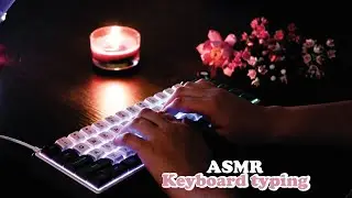 ASMR Keyboard typing sounds | Enya Mona