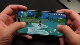 Test Game Genshin Impact Max Settings On iPhone 15