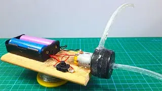 How to Make a Water Pump from a Dc Motor at Home