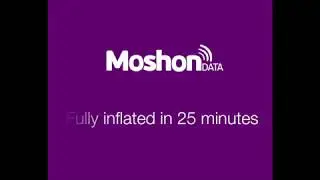 Moshon Data Tunnel Fully Inflated Time-lapse