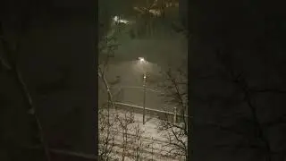Снег вчера снова лил с неба #снегопад