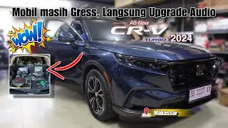 All new Honda CRV Turbo 2024 | Upgrade Full Audio Plug n Play secara Aman | 📍Makassar
