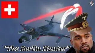 Epic flight on Berlin with the Hunter F.58 but it's 1944!