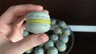 Макаронс с фисташковым кремом | Простой рецепт макаронс | Как приготовить дома макаронс