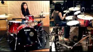 「What are u waiting for ? 」のドラムを叩いてみた。