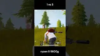 1 vs 3 bgmi ryzen 5 5600g