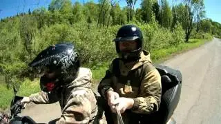 Дорога на реку Тельбес.  X-6