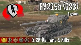 FV215b (183)  |  8,2K Damage 5 Kills  |  WoT Blitz Replays