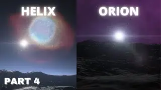 Sunrise from other planets and moons V4 (Nebulas)