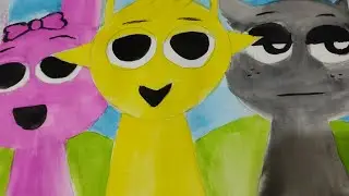 Let's draw SPRUNKI pt1 Tater tots lets draw for kids MK Mobile Gaming in the Philippines  is live!