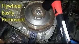 How to quickly and easily remove flywheels from most small engine riding mowers