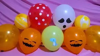 FUN DINOSAUR HALLOWEEN BALLOONS POP!!!