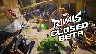 ACTUAL GAMEPLAY // Marvel Rivals // Closed Beta Playtest