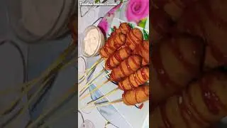 Корн дог готовим быстро и вкусно 👍