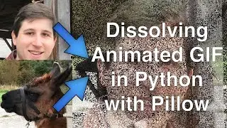 Creating a Dissolving Animated GIF in Python via Pillow