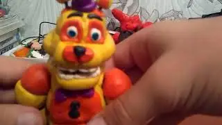Фредбер из пластилина