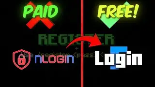 PAID LOGIN ❌ → BEST FREE LOGIN PLUGIN 🔥 | MINECRAFT 1.19-1.21+