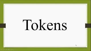Tokens in c programming in hindi |  c programming tokens | Types of tokens in c language