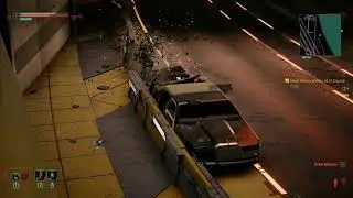 Cyberpunk 2077 driving in the city is so relaxing....