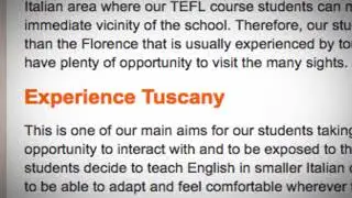 Welcome to Our TEFL / TESOL School in Florence, Italy | Teach & Live abroad!