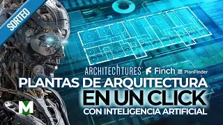 Plantas de ARQUITECTURA en SEGUNDOS con inteligencia artificial | Architechtures Finch 3D PlanFinder