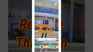 Accessibility Icon Remove redmi mobile
