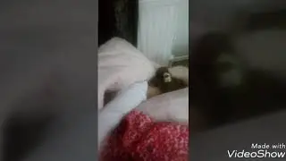 Kuzenimi uyurken çektim