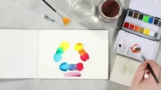 How to mix watercolours