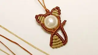 КОТИК МАКРАМЕ. CAT MACRAME.