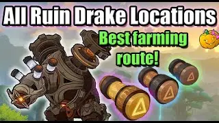 Ruin Drake Farming Route - ALL LOCATIONS! Chaos bolts farm - Sumeru Genshin Impact 3.0