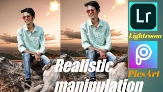 lightroom photo editing 2021 l PicsArt realistic manipulation 2021 l Dev nox editing