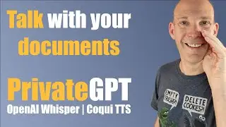 Talk locally (no ChatGPT) with your documents 😄 | PrivateGPT + Whisper + Coqui TTS