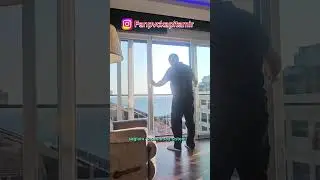katlanır kapı, palelel sürmeye dönüştü