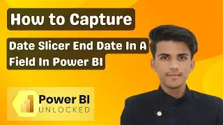 How to get the Latest Selected Date from Date Slicer in a Field In Power BI | Power BI Tutorials