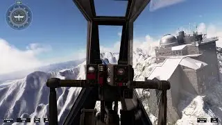 Microsoft Flight Simulator / Ornitopter / Tatry - Polska / Słowacja (4K) Google maps earth